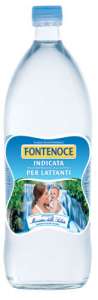 acqua in vetro per lattanti e neonati