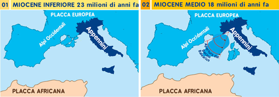 Geologia Calabria formazione