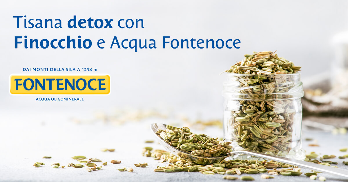 Tisana finocchio detox, la ricetta