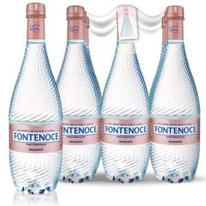 confezione acqua frizzante fontenoce linea Horeca 9x90cl