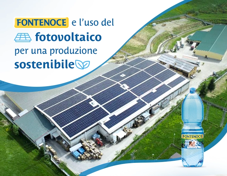 fotovoltaico in azienda fontenoce e sostenibilità