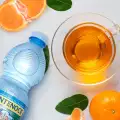 tisana al mandarino con acqua Fontenoce