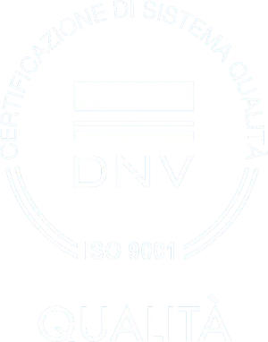 Logo certificazione DNV ISO 9001 qualità