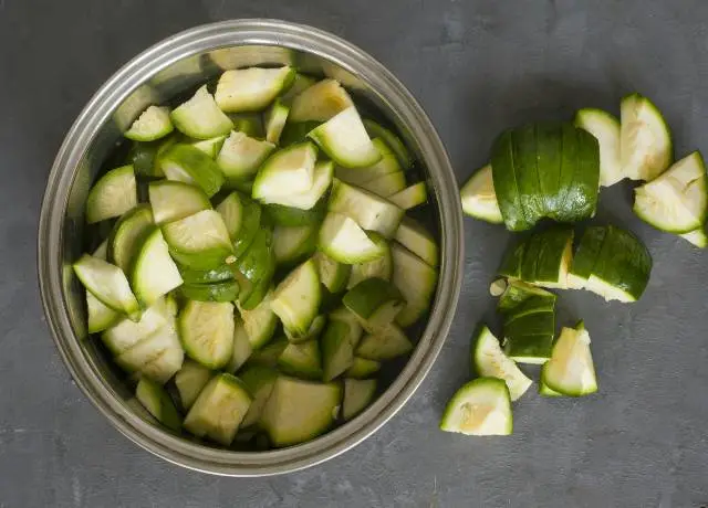 crema zucchine per lo svezzamento